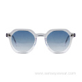 UV400 Bevel Acetate Polarized Shades Sunglasses For Women